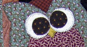 quilt pattern design What a Hoot, owl quilt pattern by babs 'n' jas designs.
